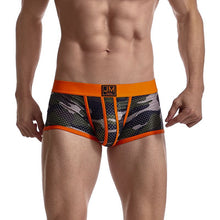 Load image into Gallery viewer, Sexy camouflage mesh breathable trendy boxer briefs