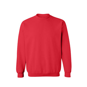 Men'S Round Neck Sweater Loose Fleece Top