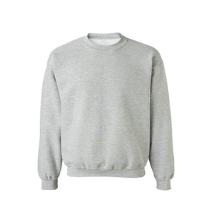 Men'S Round Neck Sweater Loose Fleece Top