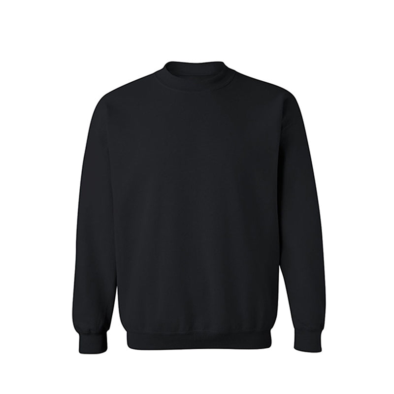 Solid Color Men'S Round Neck Pullover Top