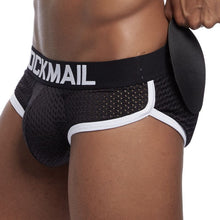 Load image into Gallery viewer, Mesh Breathable Panties Padded Buttocks Briefs