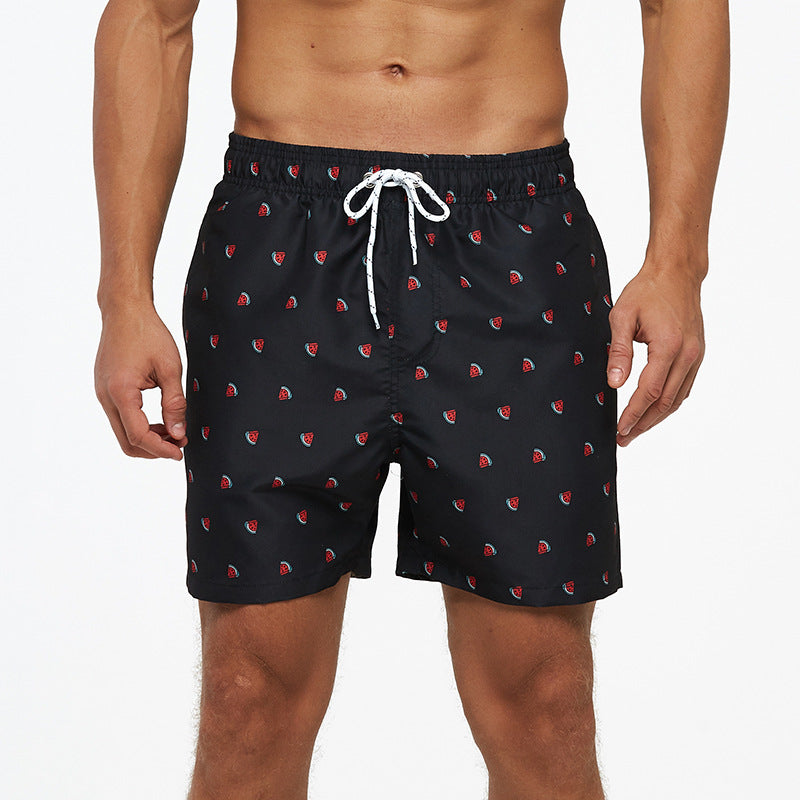 Quick-Drying Beach Men'S Holiday Lined Shorts