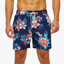 Load image into Gallery viewer, Beach Men&#39;S 4-Point Quick-Drying Mesh Swim Shorts