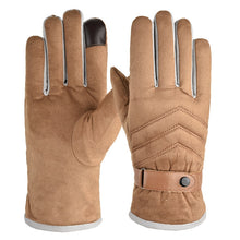 Load image into Gallery viewer, Winter Men'S Plus Velvet Outdoor Windproof Touch Screen Gloves