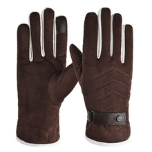 Load image into Gallery viewer, Winter Men'S Plus Velvet Outdoor Windproof Touch Screen Gloves