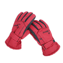 Load image into Gallery viewer, Men'S Zipper Warm Outdoor Sports Velcro Gloves