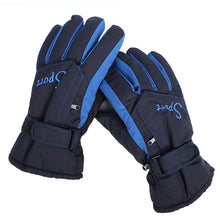 Load image into Gallery viewer, Men'S Zipper Warm Outdoor Sports Velcro Gloves