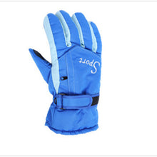 Load image into Gallery viewer, Men'S Zipper Warm Outdoor Sports Velcro Gloves