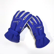 Load image into Gallery viewer, Men'S Zipper Warm Outdoor Sports Velcro Gloves
