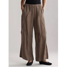 Load image into Gallery viewer, Cotton And Linen Casual Loose Women&#39;S Wide-Leg Pants