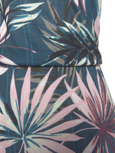 Load image into Gallery viewer, Women Chest-Wrapped Strapless Leaf Printed Maxi Dress